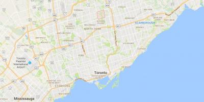 خريطة Bayview وودز – ستيلس] مدينة تورونتو